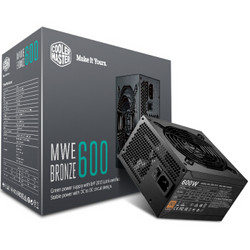 COOLERMASTER 酷冷至尊 MWE 450/500/550/600 电源 铜牌直出