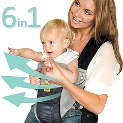LILLEbaby SIX-Position Airflow 6合1 人工学 透气款 婴儿背带