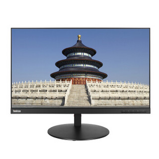 联想（ThinkVision）T24i 23.8英寸 双向旋转升降 可壁挂 IPS屏电脑显示器-三年挂质保（HDMI/DP/VGA接口）