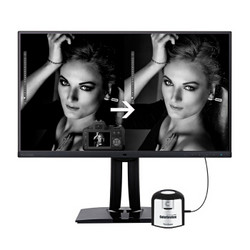 优派 （ViewSonic）小元27英寸4K IPS广色域 99% AdobeRGB HDR10微边框设计制图显示器（VP2785-4K）