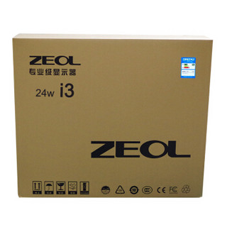 ZEOL i3 24英寸16:10 IPS硬屏不闪滤蓝光HDMI接口显示器