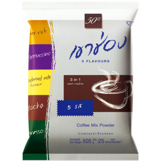 KHAOSHONG 高崇 五种口味 速溶咖啡 25条 505g