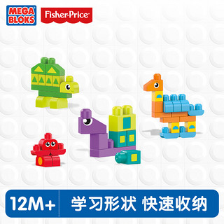 MEGA BLOKS 美高 形状学习大颗粒积木 DXH34