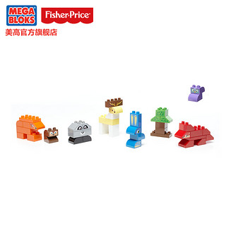 MEGA BLOKS 美高 中颗粒积木 森林伙伴 DWR74