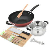 MAXCOOK 美厨 MCTZ254 锅具套装8件套
