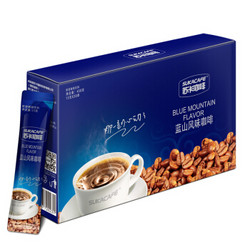 加送10条共90条 苏卡咖啡蓝山风味咖啡速溶咖啡粉特浓三合一盒装 *2件