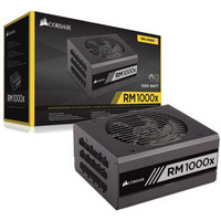  CORSAIR 海盗船 1000W RMx 电源（80PLUS金牌、全模组）