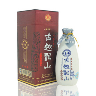 古越龙山 绍兴黄酒 国酿 库藏十年陈花雕酒 500ml