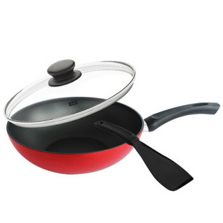 Fissler 菲仕乐 红艾克 不粘煎炒锅 28cm