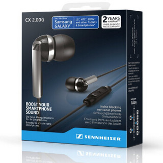 SENNHEISER 森海塞尔 CX2.00 入耳式通话耳机 