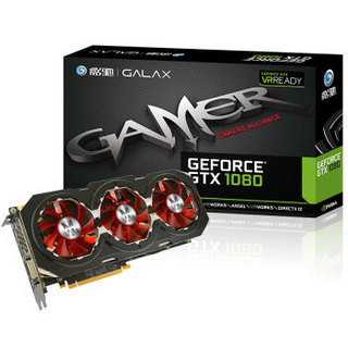 影驰（Galaxy）GTX 1080 GAMER 1683(1822)MHz/10000MHz 8G/256Bit D5 PCI-E吃鸡显卡