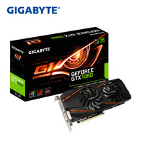 技嘉(GIGABYTE)GeForce GTX 1060 G1 GAMING 1594-1809MHzHz/8008MHz 6G/192bit绝地求生/吃鸡显卡