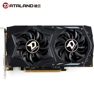 迪兰（Dataland）RX 550 酷能 4G 1183/6000MHz 4GB/128-bit GDDR5 DX12独立游戏显卡