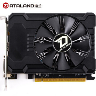 迪兰（Dataland）RX 550 超能 2G 1190/7000MHz 2GB/128-bit GDDR5 DX12独立游戏显卡