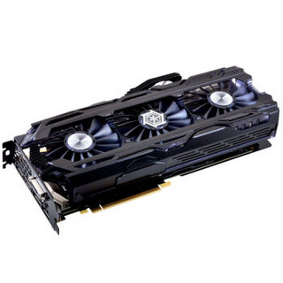 映众 GeForce GTX1080 Ti X4冰龙超级版 ICHILL 1683MHz/11.4Gbps 11GB/352Bit GDDR5X PCI-E 吃鸡显卡