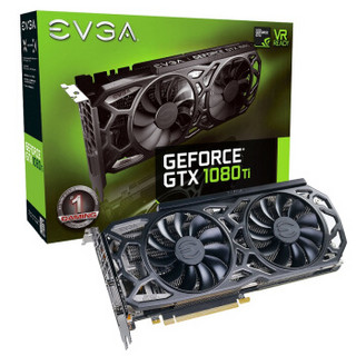 EVGA GTX1080Ti 11G SC Black Edition GAMING 1556-1670MHz/11000MHz 显卡