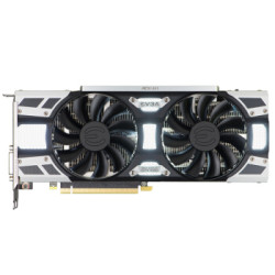 EVGA GTX1080 8G SC ACX 3.0 white LED 显卡