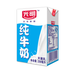 Bright 光明 纯牛奶 250ml*24盒 *2件