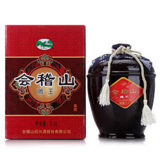 会稽山 绍兴黄酒 雕王手工冬酿 13度 2.5L