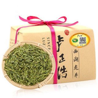 LUZHENGHAO 卢正浩 西湖龙井茶 200g 纸包装 精品特级