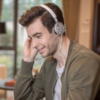 移动端、京东百亿补贴：飞利浦 SHM7110U  耳罩式头戴式有线耳机 白色