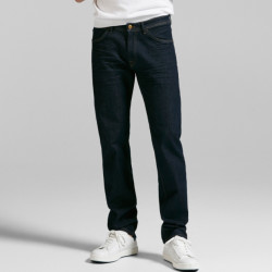 Massimo Dutti 00054024405 男士修身版退浆牛仔裤