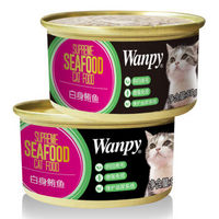 Wanpy 顽皮 白身鲔鱼 猫罐头 85g*24罐