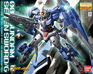 BANDAI 万代 1/100 MG 00 7剑/枪形态 Gundam 高达