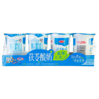 SANYUAN 三元 茯苓酸奶 150g*4杯