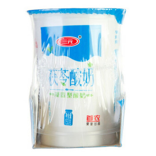 SANYUAN 三元 茯苓酸奶 150g*4杯