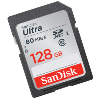 SanDisk 闪迪 读速80MB/s 至尊高速SDXC UHS-I Class10 SD卡