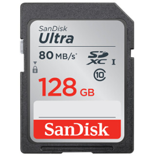 SanDisk 闪迪 读速80MB/s 至尊高速SDXC UHS-I Class10 SD卡