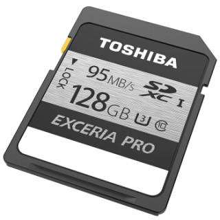 TOSHIBA 东芝 R95M/S-W75M/S SDXC Class10 UHS-I U3 极至超速存储卡