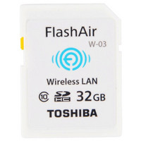 TOSHIBA 东芝 FlashAir 第三代无线局域网嵌入式 SDHC存储卡 Class10