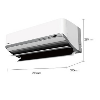 Panasonic 松下 全直流变频怡爵 壁挂式冷暖空调挂机 一级能效 
