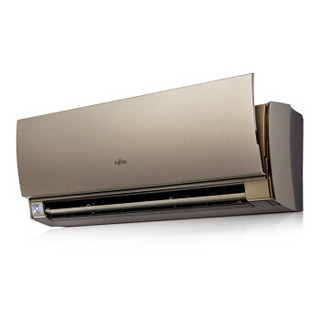 FUJITSU 富士通 二级能效 全直流变频 节能 冷暖 家用空调挂机ASQG12LUCB-N（金色） 