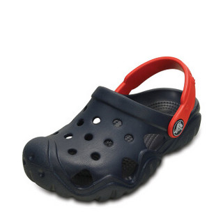 crocs 卡骆驰 激浪小克骆格 202607 儿童洞洞鞋