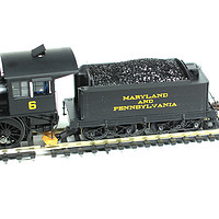 BACHMANN 百万城 美国4-4-0蒸汽机车 火车模型