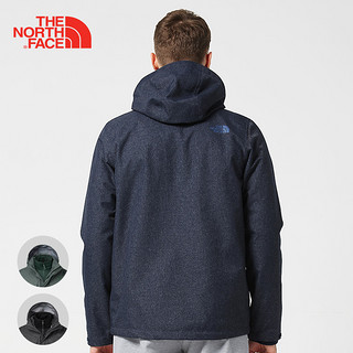 THE NORTH FACE 北面 33S2 男款秋冬户外抓绒三合一冲锋衣