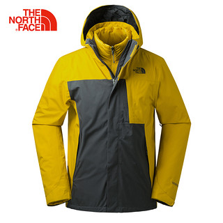 THE NORTH FACE 北面 365B 男款防水羽绒三合一冲锋衣