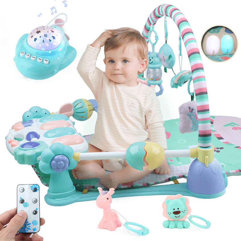 beiens 贝恩施 婴儿脚踏琴钢琴健身架器新生儿宝宝音乐儿童玩具0-1岁3个月