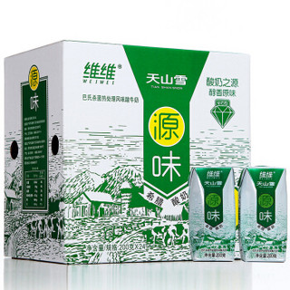 维维 天山雪 源味 巴氏杀菌 常温希腊风味酸奶