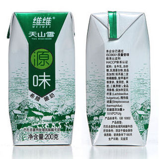 维维 天山雪 源味 巴氏杀菌 常温希腊风味酸奶