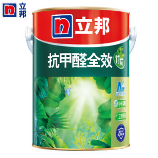 立邦 竹炭抗甲醛净味全效 内墙面漆 5L