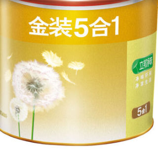 立邦 净味五合一内墙乳胶漆 金装 5L