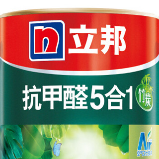 立邦 竹炭抗甲醛净味五合一 内墙面漆 5L