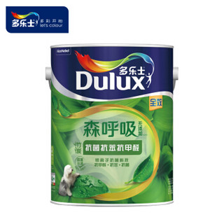 Dulux 多乐士 森呼吸 无添加抗菌抗苯抗甲醛 全效面漆 5L