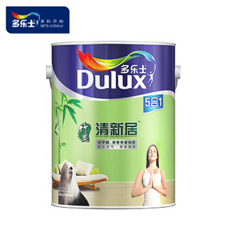 Dulux 多乐士 竹炭清新居哑光 内墙面漆 5L