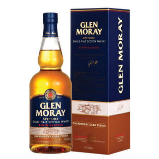 格兰莫雷（Glen Moray）洋酒 经典 莎当妮桶 斯佩塞 单一麦芽 威士忌 700ml