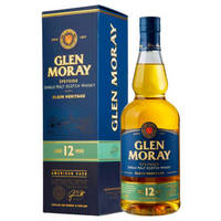 格兰莫雷（Glen Moray）洋酒 传承 12年 斯佩塞 单一麦芽 威士忌 700ml